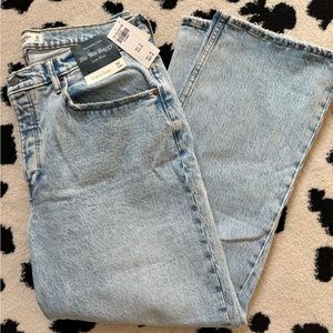 Abercrombie Curve Love 90s Baggy Low Rise Button Fly 14 short NWT